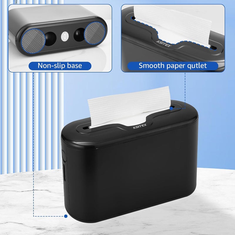 KSITEX Countertop Paper Towel Holder, Commercial Paper Towel Dispenser, Multifold Trifold Z-Fold Paper Towel Holder, Napkin Holder Dispenser, Hand Towel Dispenser for Home Kitchen Restaurant - Image 5
